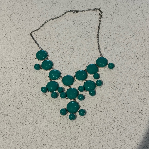 Jewelry - Elegant Teal Statement Necklace